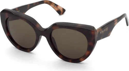 Nina Ricci SNR404 02BV AVANA SCURA LUCIDA 53/20/140 Damen Sonnenbrillen
