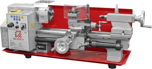 Holzmann Metalldrehbank ED300ECO 230V - Kompakte Drehmaschine mit präziser Hauptspindel, stufenlos regelbar und ideal für DIY-Projekte