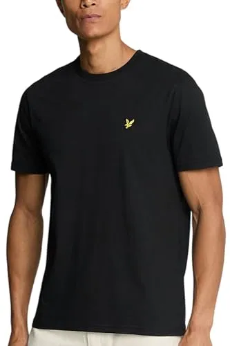 Lyle & Scott Premium Herren T-Shirt - 100% Baumwolle - T-Shirts für Herren aus 100% Baumwolle, atmungsaktiv und ideal für Alltag und Sport mit klassischem Design und bequemem Schnitt.