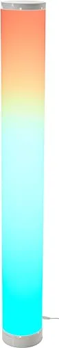 Northpoint LED Stehlampe Lichtsäule mit Fernbedienung und Soundsensor - Moderne Standleuchte mit 103 cm Höhe, warmweißem und RGB-Licht, dimmbar und per Fernbedienung steuerbar – ideal für stimmungsvolle Beleuchtung in jedem Raum.