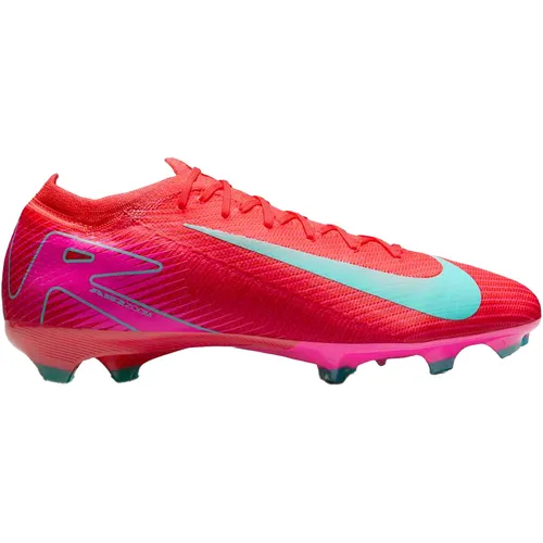 Nike Mercurial Vapor 16 Pro FG - rot - Fußballschuhe mit verbessertem Air Zoom-Element für maximales Tempo und ein leichtes Flyknit-Obermaterial, ideal für Spieler, die das Spiel dominieren wollen.