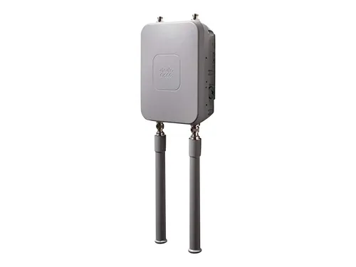Cisco AIR-AP1562E-B-K9 Accesspoint - Robuster Wireless Access Point für professionelle Netzwerklösungen, mit hoher Datenübertragungsrate von bis zu 1.3 Gbps und externen, abnehmbaren Antennen für optimale Abdeckung.