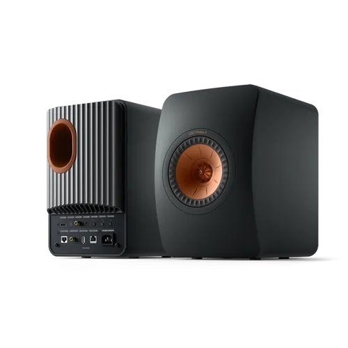 KEF LS50 Wireless II - Aktivlautsprecher mit HDMI, Airplay 2, Bluetooth und Tidal Connect für vielseitiges Streaming im ganzen Haus