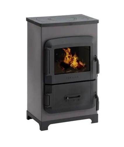 Wamsler Werkstattofen RH-6F Kaschmir 6kW mit Kochplatte - Kaminöfen, leistungsstarker 6kW Werkstattofen mit integrierter Kochplatte für effizientes Heizen und Kochen in Werkstätten oder Garagen.
