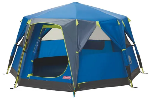 Kuppelzelt OctaGo dunkelblau - Geräumiges Kuppelzelt für 3 Personen, mit 2.000 mm Wassersäule für optimalen Wetterschutz – ideal für Campingabenteuer.