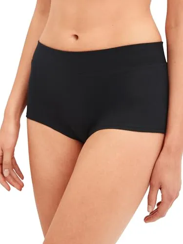 CALIDA Elastic Panty Damen, Regular Cut, breiter Softbund schwarz 40-42