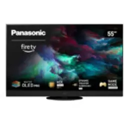 Panasonic TV-55Z90AE8 139 cm (55") OLED-TV - Fernseher mit 4K OLED und Fire TV, bietet lebendige Bilder dank Master OLED Pro Panel und herausragendem Sound durch Dolby Atmos, ideal für Gamer mit HDMI 2.1 und Game Mode Extreme.