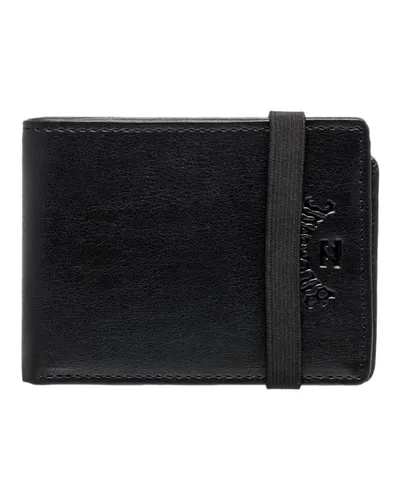 Billabong Locked Brieftasche, schwarz - Stylische Brieftasche aus robustem Kunstfaser-Material, ideal für den täglichen Gebrauch und perfekt für modebewusste Männer.