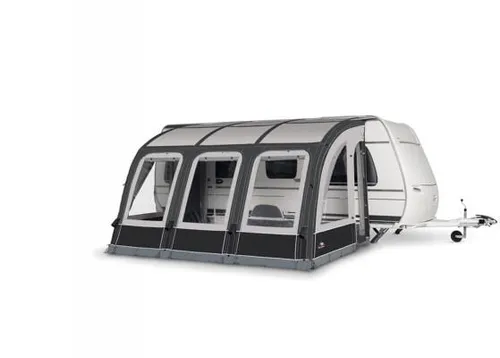 StarCamp by Dorema Magnum Air Force Vorzelt 390 Klimatex - Vorzelte, robust und wetterfest, ideal für Camping und Outdoor-Aktivitäten mit viel Platz (390x280cm)