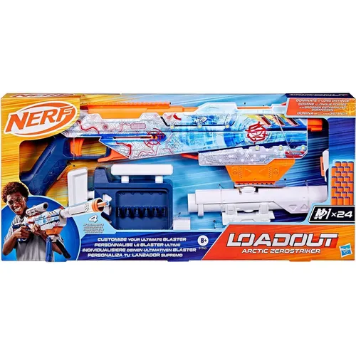 LoadOut Arctic Zerostriker - Outdoor-Spielzeug - Robuster und kälteresistenter Zerostriker für unvergessliche Abenteuer im Freien, ideal für Schnee- und Eisbedingungen.