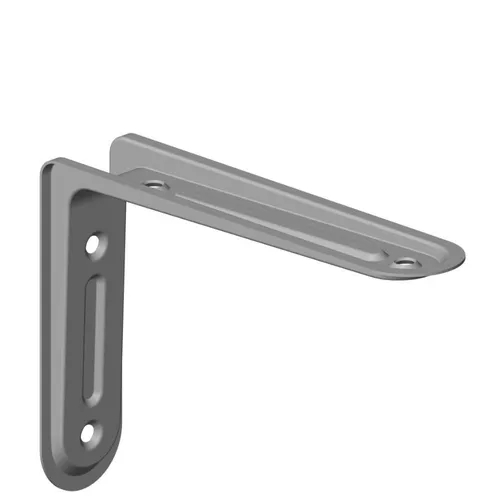 10910-00025= Metall Konsole Arena 120x170mm weißalu Element System Winkel Träger