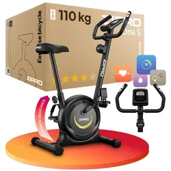 Zipro One S Gold Heimtrainer - Magnetisches Fitnessbike für Zuhause, bis 120 kg, individuell einstellbar und ideal für effektives Cardio-Training
