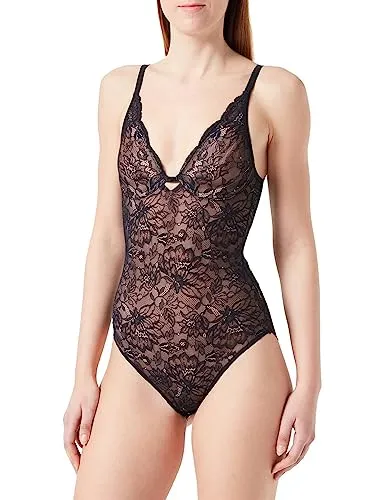 Triumph Damen Amourette Charm BS Underwear, SCHWARZ, 85C - Bikinis & Taillenslips für Damen, elastisches Spitzenmaterial für sanften Tragekomfort und vielseitige Verwendung als Unterwäsche oder Oberbekleidung.