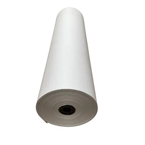 Packen24 Kraftpapier Einschlagpapier Rollen 750 mm - 15 kg - Hochwertiges Einschlagpapier, 60 g/m², auf Plastikkern, ideal für vielseitige Verpackungsbedürfnisse. Ca. 333 lfm pro Rolle, perfekt für umweltbewusste Verpackungen.
