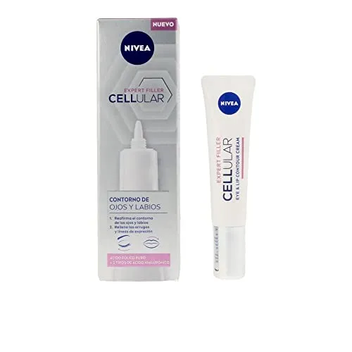 CELLULAR FILLER Augen- und Lippenpflege 15 ml - Augencremes mit innovativer Formel für strahlende Augen und volle Lippen, spendet Feuchtigkeit und wirkt Falten entgegen.