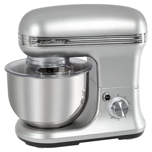 ProfiCook Knetmaschinen-Set - 5L Knetmaschine mit 1200W Motor und digitaler Waage, ideal für perfekte Teige und präzise Messungen