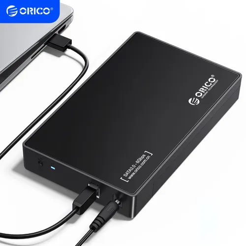 ORICO Festplattengehäuse 3,5" Externes 20TB USB 3.0 für 3,5/2,5 SATA SSD Gehäuse