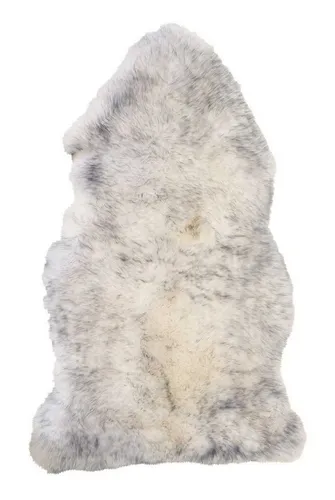 Fellteppich ILGEN - Wolfsgrau, 85 cm, fellförmig - Kuscheliger Schaffell-Teppich in wolfsgrau, ideal für ein gemütliches Ambiente. Mit einer Breite von 85 cm sorgt er für eine stilvolle Akzentuierung in jedem Raum.