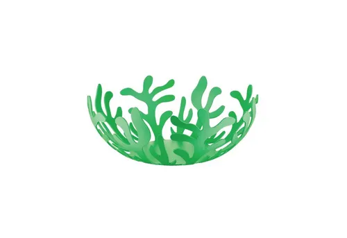 Alessi Mediterraneo ESI01/25GR - Elegante Obstschale aus Edelstahl - Obstschalen aus Edelstahl, epoxidharzlackiert mit maritimem Design von Emma Silvestris. Ideal für eine stilvolle Präsentation Ihrer Früchte.