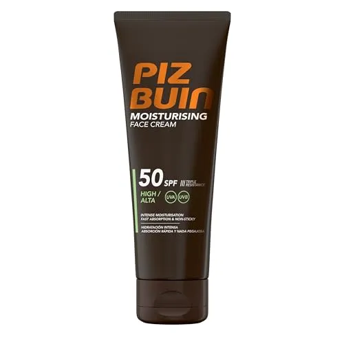  Moisturising Sonnencreme fürs Gesicht mit feuchtigkeitsspendender Wirkung SPF 50 50 ml