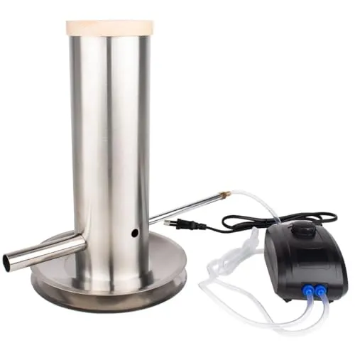 ITA Premium Kaltrauchgenerator aus Edelstahl - Raucherzeuger für Smoker, ideal zum schonenden Kalträuchern von Fisch, Fleisch und Käse