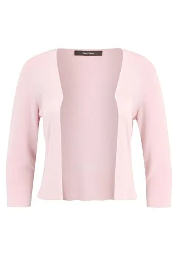 Vera Mont Strickjacke - Damen Strickbolero mit Ärmelschlitz in Foggy Rose - Elegante Strickjacke für Damen in XS, pflegeleicht und figurumspielend. Der besondere Ärmelschlitz sorgt für einen modernen Look, ideal für femininen Stil.