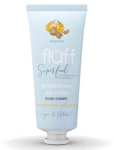 Fluff Body Cream śmietanka zum Körper antycellulitowa Mandarynka 1 5902539711127