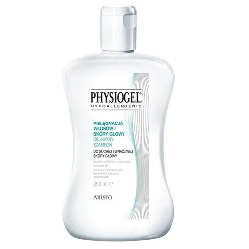 Delikatny szampon do suchej i wrażliwej skóry głowy 250ml Physioge 4251575904255