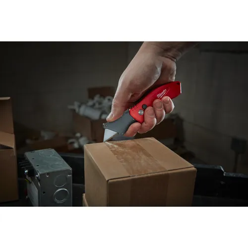 Milwaukee Klappmesser kompakt FASTBACK Universal-Klappmesser Inhalt: 1|Gesamtlänge: 160 mm|Schnittlänge: 63 mm