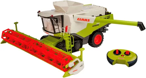 EUROPLAY Claas Mähdrescher Lexion 780 - Ferngesteuertes RC-Modell im Maßstab 1:20, mit voller Lenk- und Fahrfunktion und beeindruckenden Licht- und Geräteeffekten
