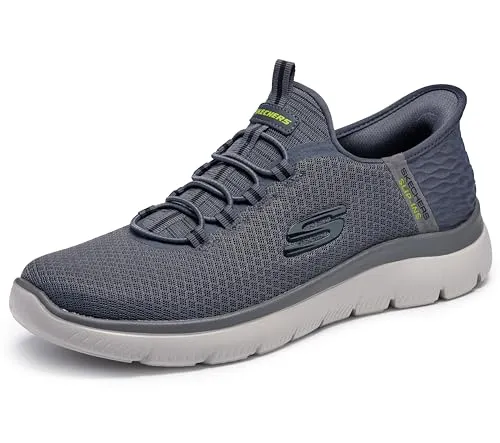 Skechers Summits High Range Herren Sneakers - Herren-Sneaker mit weichem Mesh-Obermaterial und Stretch-Schnürsenkeln, ideal für sportliche Aktivitäten und den Alltag.