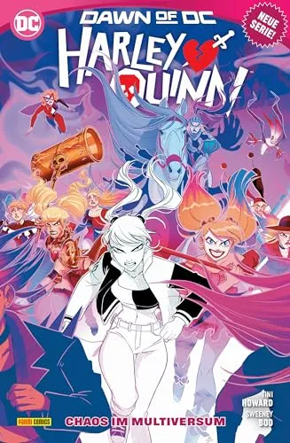 Harley Quinn: Bd. 2 (4. Serie): Chaos im Multiversum - Manga über Harley Quinns Abenteuer im Multiversum, voller Humor und Spannung für Fans von Comics und Graphic Novels.