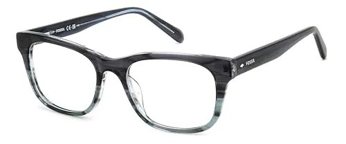 FOSSIL Brillengestell (Model FOS 7169) für Unisex, Quadratisch, gefertigt aus Plastik (inklusive Brillenetui)