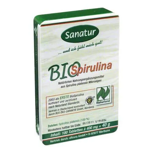 Spirulina Bio Tabletten 40 g