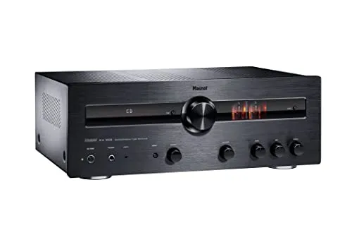 Magnat MA 900 - Robuster Stereo Hybrid-Verstärker mit 200 Watt pro Kanal, perfekter Stereoklang und Bluetooth aptX-HD für kabelloses Streaming