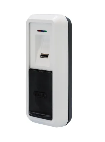 ABUS HomeTec Pro CFS3100 Fensterzusatzschloss mit Bluetooth®-Fingerscanner - Schließtechnik, sicheres Fensterzusatzschloss mit modernem Bluetooth®-Fingerscanner für komfortable Zutrittskontrolle.