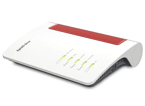 AVM FRITZ!Box 4690 - DSL-Router für schnelles Internet - DSL-Router/Breitbandrouter mit Highspeed-Geschwindigkeiten und integrierter Mesh-Funktion für optimale WLAN-Abdeckung im ganzen Haus.
