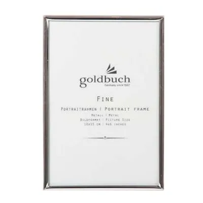 goldbuch Fine Portraitrahmen Metall 10x15  silber