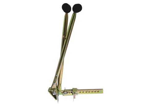 Steinzieher 90-330 mm - Verbundsteinzieher für Profis - Maurer- & Verlegewerkzeug mit einer Spannweite von 90 bis 330 mm, galvanisch verzinkt und ideal für alle Steinformen. Inkl. austauschbarem Federstahl-Spezialmessersatz für höchste Stabilität.