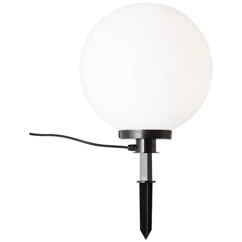 Brilliant Smart Außenspießleuchte Kugel Thore E27 8W RGB - Lampen Kategorie mit IP44 Schutz, steuerbar per App und kompatibel mit Amazon Echo & Google Home für smartes Licht im Außenbereich.
