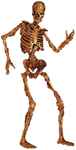 Beistle Gelenkskelett Figur für Party, 1,8 m, Papierausschnitt