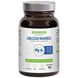 Biowen Magnesium Malat 835 mg mit Vitamin B6 100 Kapseln
