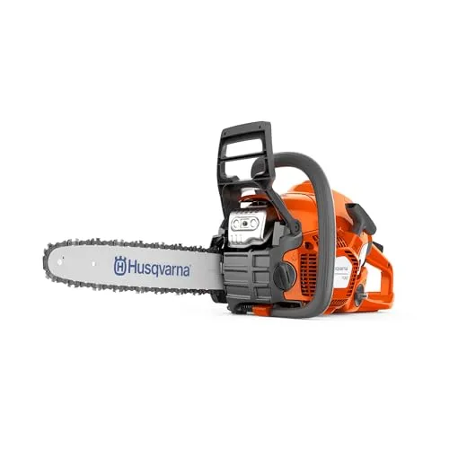 Husqvarna Benzin-Motorsäge 130 - X-Torq-Technologie für effizientes Schneiden, 1,5 kW Leistung und flexible Schienenlängen von 35 bis 40 cm