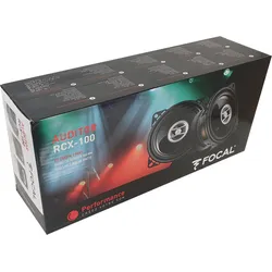 RCX-100 Coaxial Lautsprecher - Car-HiFi-Lautsprecher mit 30W RMS Power und 60W Peak Power, ideal für kraftvollen Klang in Ihrem Fahrzeug.