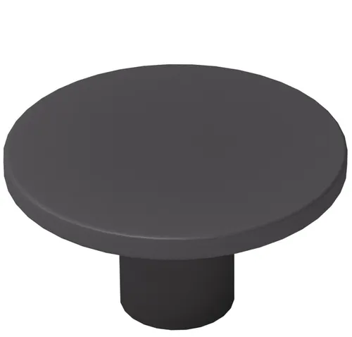 Möbelknopf Schwarz matt Schrankknopf Astro Schubladenknopf Ø 36mm Knopf modern