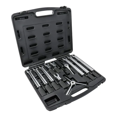 STIER Universal-Abzieher-Satz, 12-tlg. - Vielseitiger Einsatz für Profis - Sonstiges, ideal als Innen- und Außen-Abzieher mit ergonomischem Design für beengte Arbeitsbereiche und langer Standzeit durch gehärtetes Gewinde.