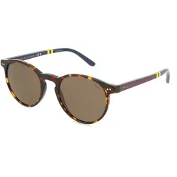 Polo Ralph Lauren 0PH4236 Herren-Sonnenbrille Havanna - Elegante Herren-Sonnenbrille mit Vollrand-Runddesign aus robustem Acetat. Ideal für kleine Kopfgrößen, bietet sie hohen Tragekomfort und zuverlässigen UV-Schutz für sonnige Tage.