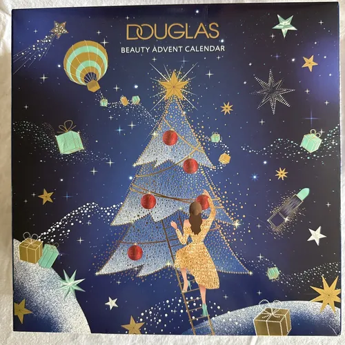 Douglas Adventskalender 2024 - Christmas Beauty Pflege & Make-up - Make-up Sets mit 24 limitierten Pflege- und Make-up-Highlights für Frauen und Mädchen, ideal für die Vorweihnachtszeit.