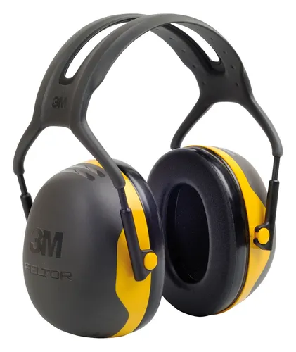 3M Peltor Kapselgehörschutz X2A - Leichter Kopfbügel mit SNR 31 dB, optimaler Schutz für Industrie und Handwerk in schwarz und gelb