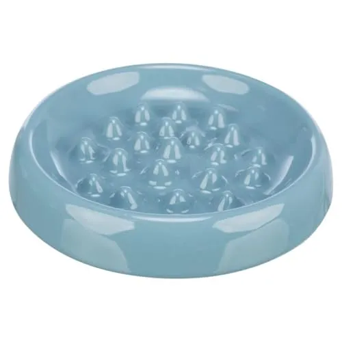 Trixie Slow Feed Futternapf 0,25 l, weiß - Optimierter Futternapf zur langsamen Fütterung, ideal für alle Futterarten. Verhindert das Einflecken von Lebensmitteln und sorgt für eine saubere Fütterung.